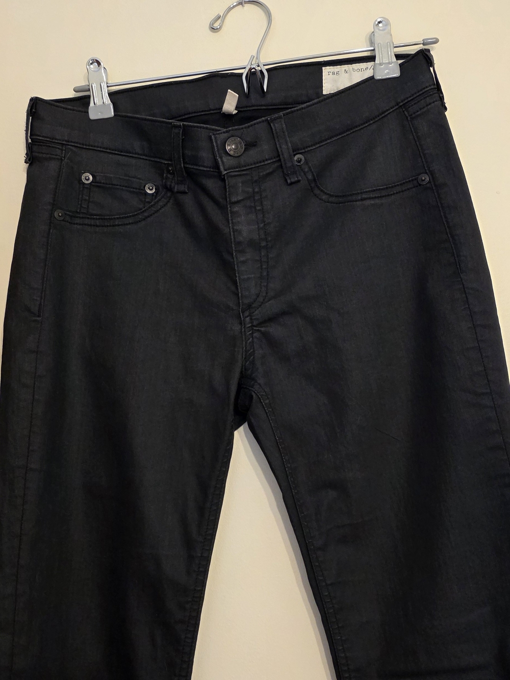 Rag & Bone Wax Cotton Legging Jeans Size 30